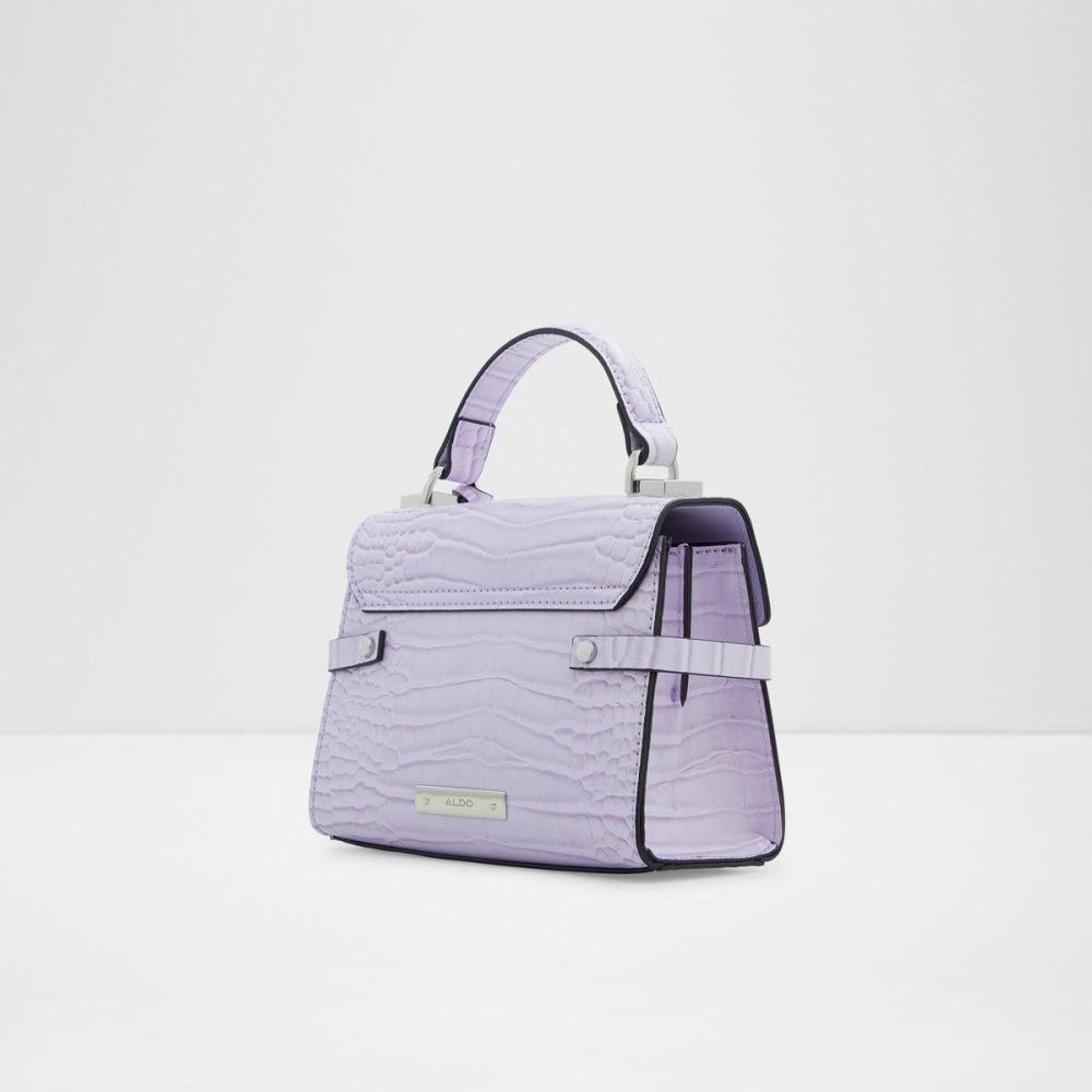 Purple Aldo Vontessa Top Handle Handbag | 04RZLDYFT