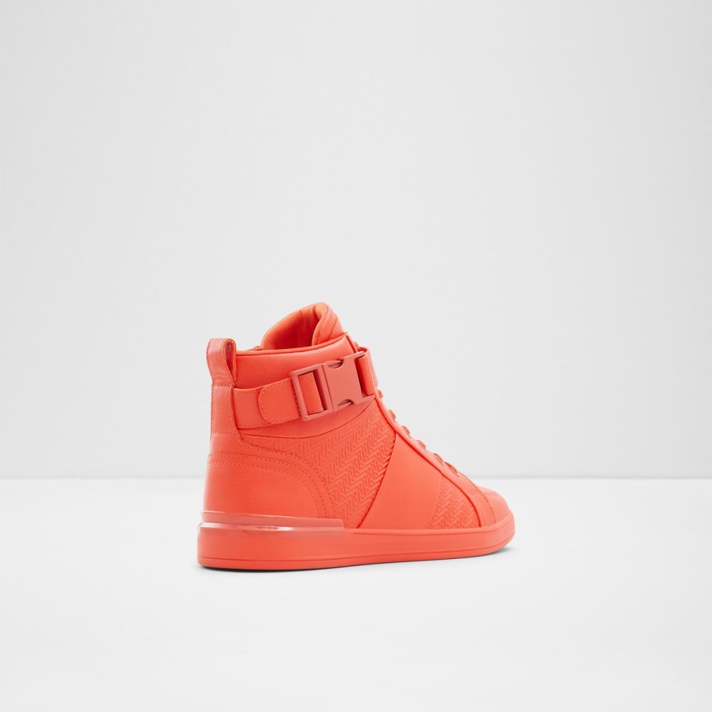 Red Aldo Brauerr High Top Sneakers | 41LFJUAHB