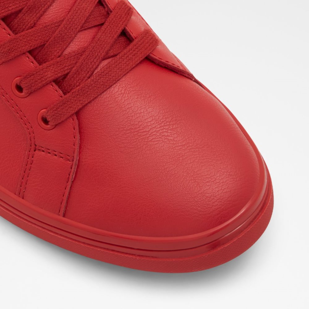 Red Aldo Cupido High Top Sneakers | 09VJEOMKW