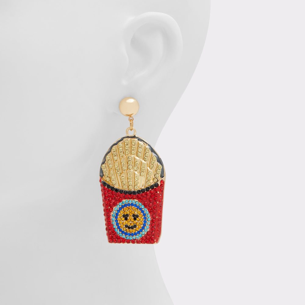 Red Aldo Joyfrite Earrings | 67CPELOSI