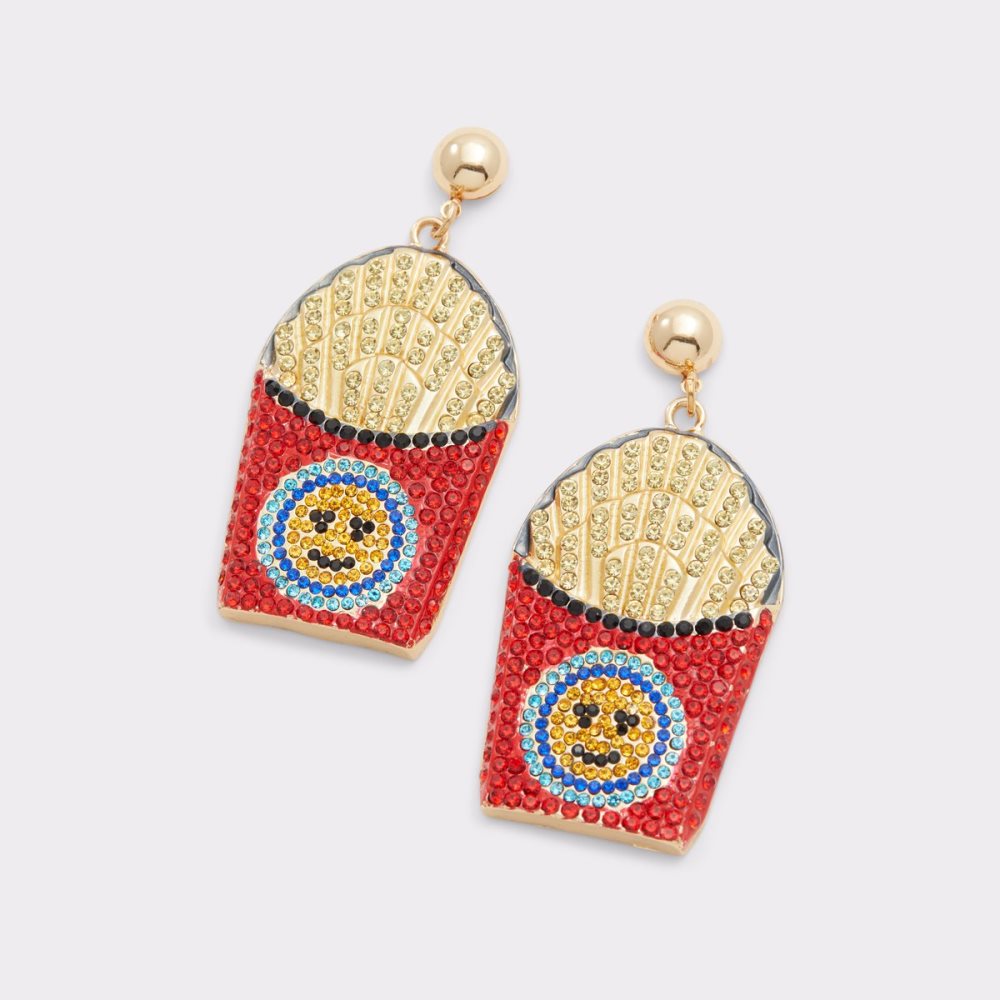 Red Aldo Joyfrite Earrings | 67CPELOSI