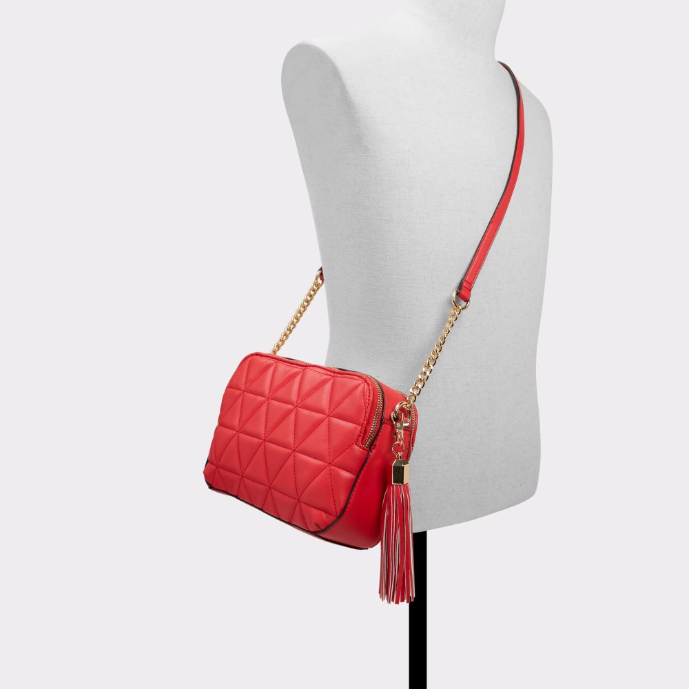 Red Aldo Maneraen Crossbody Bags | 87NKFQSZI