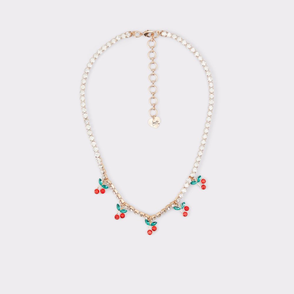 Red Aldo Ocawia Necklace | 83QLONZYP