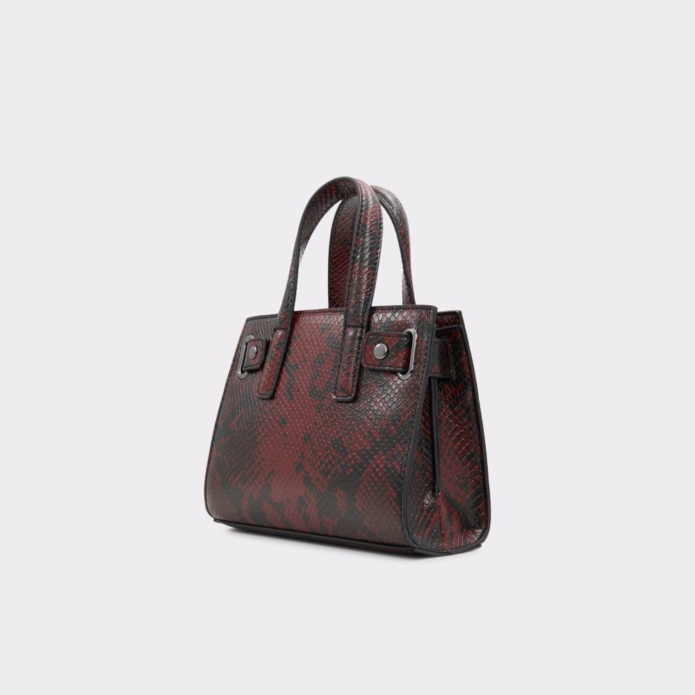 Red Aldo Posa Satchel Tote Bags | 29MCPSJQN