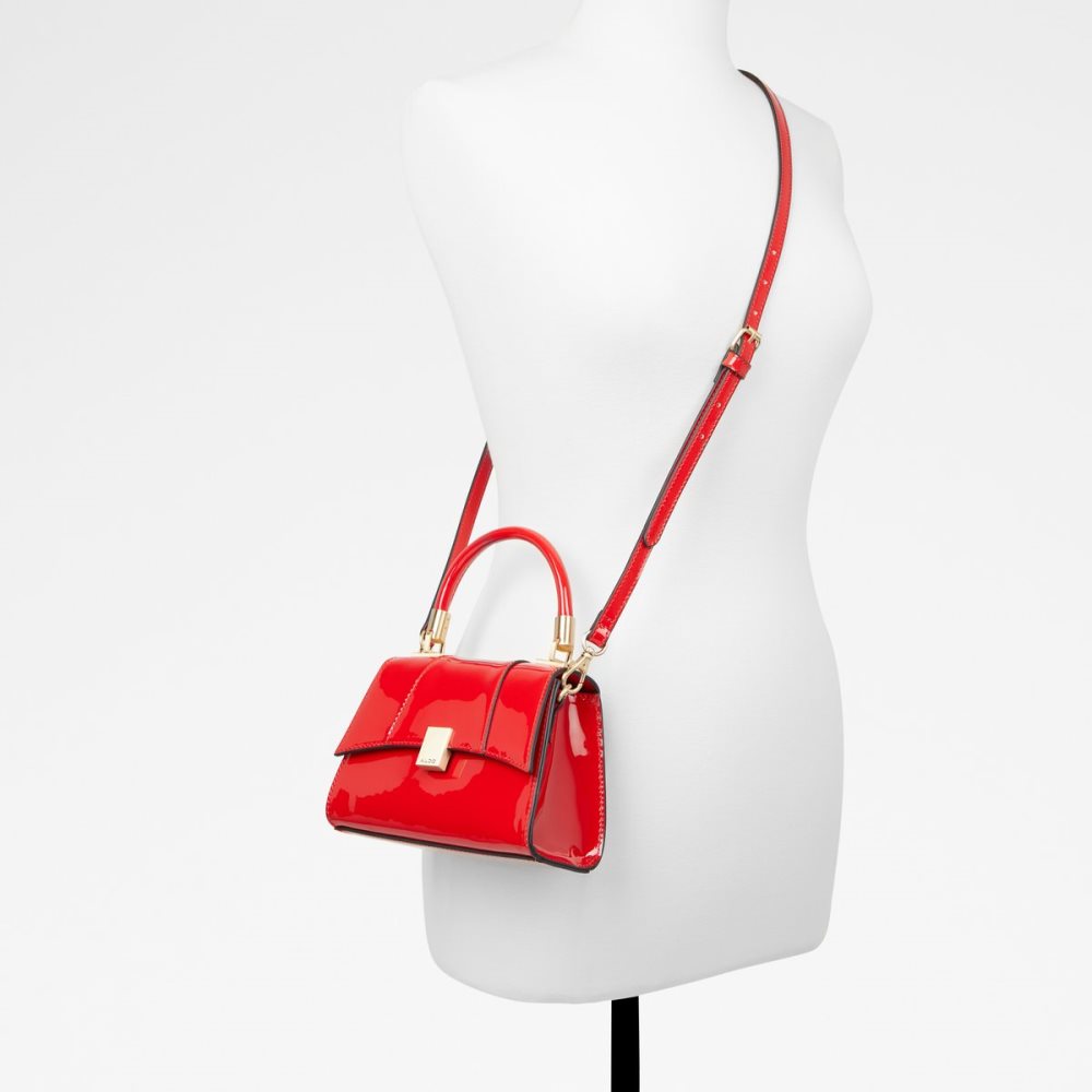 Red Aldo Rotorua Top Handle Handbag | 21UHIXBAJ