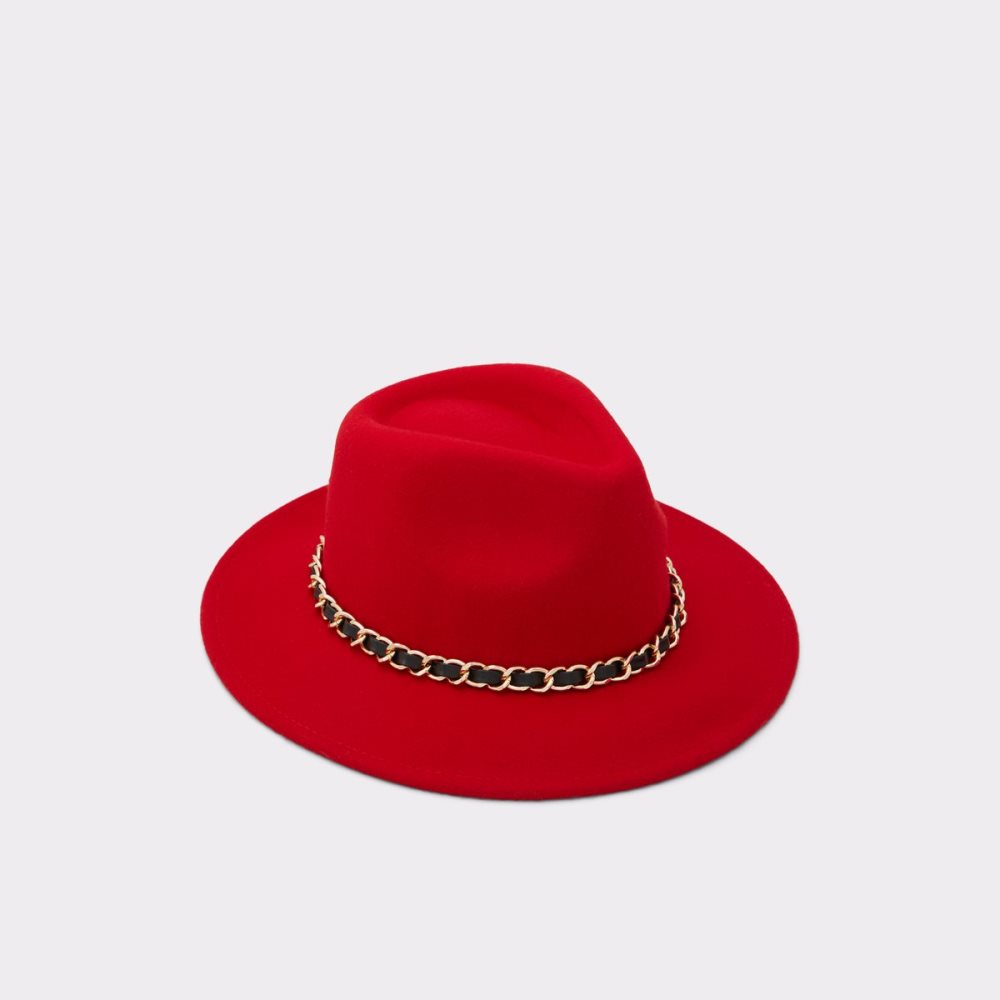 Red Aldo Wesley Fedora Hats | 31ORPNKUC