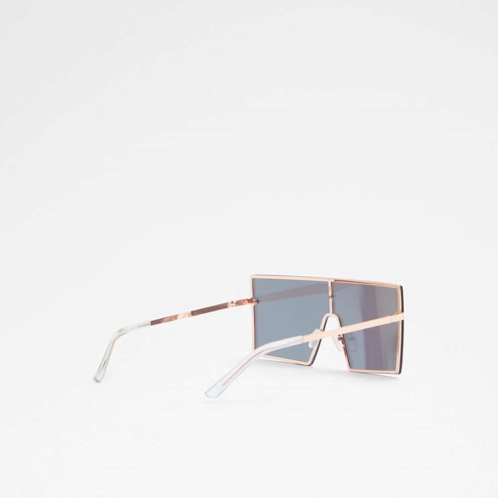 Rose Gold Aldo Dwawen Shield Sunglasses | 32VYRPSKQ