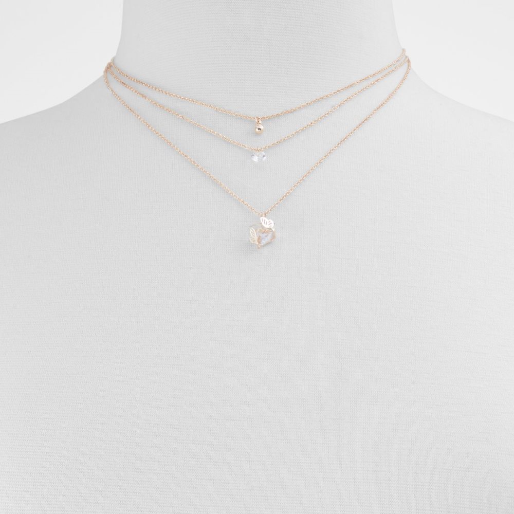 Rose Gold Aldo Groasien Necklace | 08SZKQRDY