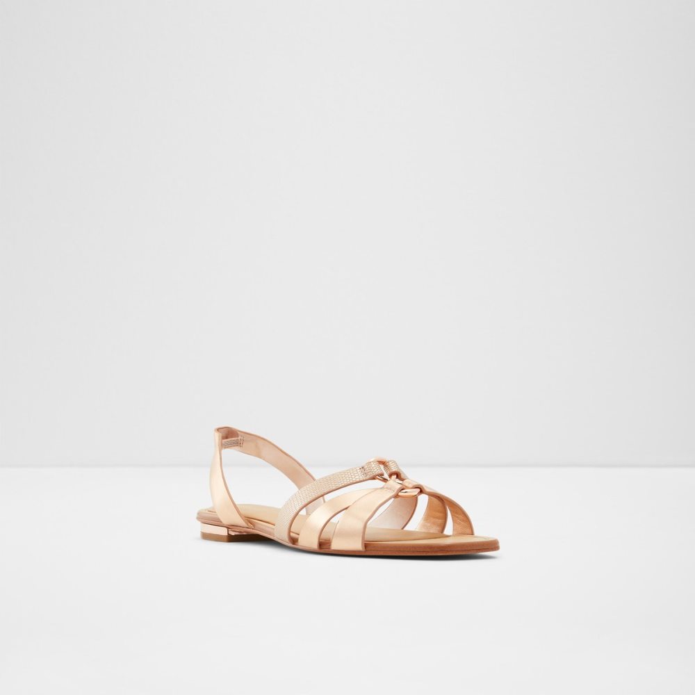 Rose Gold Aldo Marassi Sling Back Sandal Sandals | 65ILSGTMW