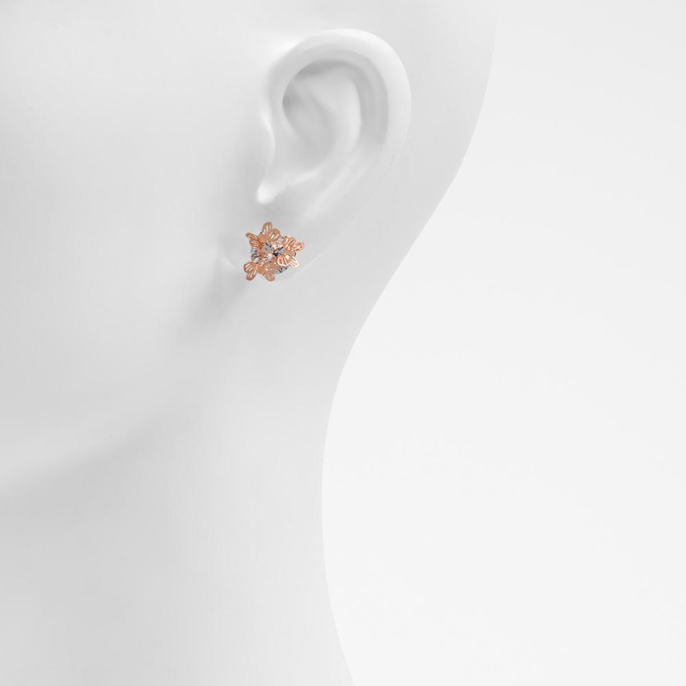 Rose Gold Aldo Wiceri Earrings | 32XUACFWS