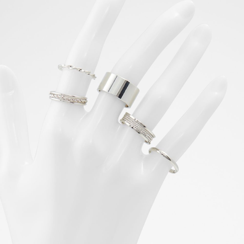 Silver Aldo Cruviel Multi Finger Rings Ring | 75GQNHWEO