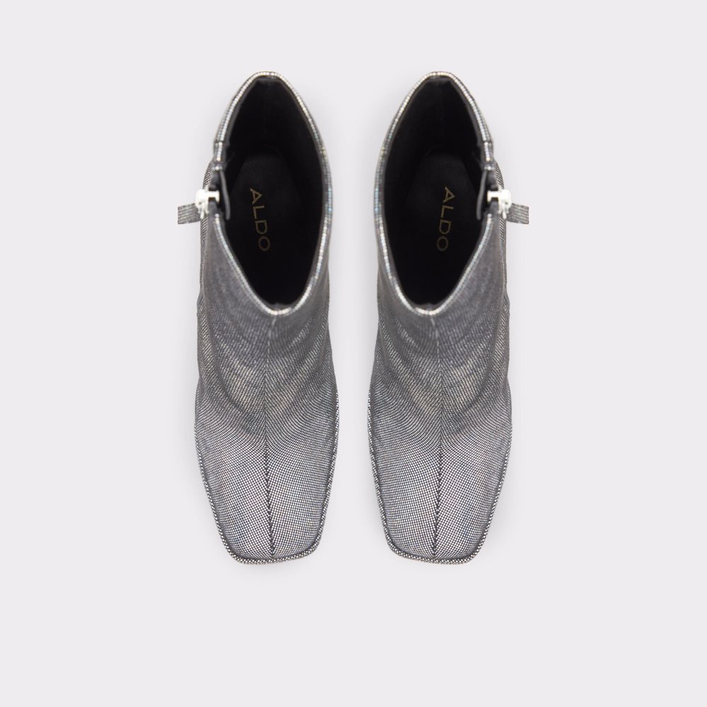 Silver Aldo Millenia #name? Ankle Boots | 60NMUBELR