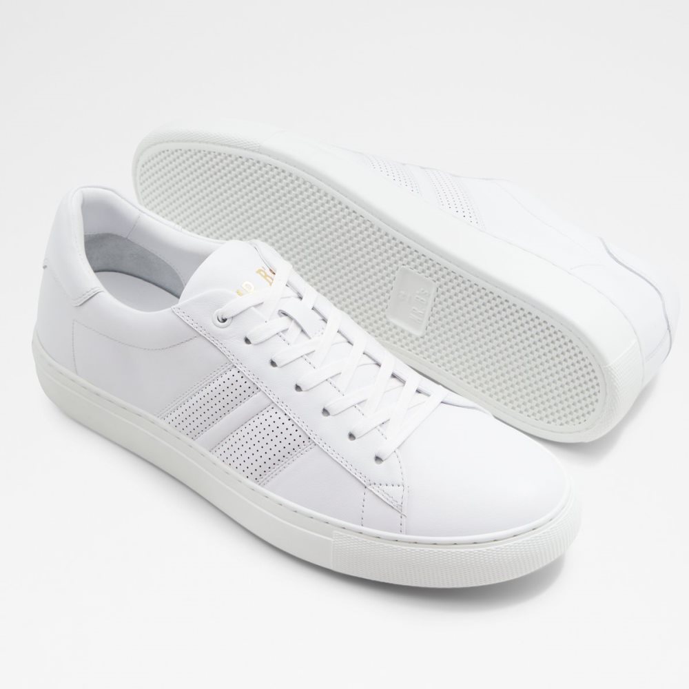 White Aldo Aces Casual Shoes | 96DOPKHRC