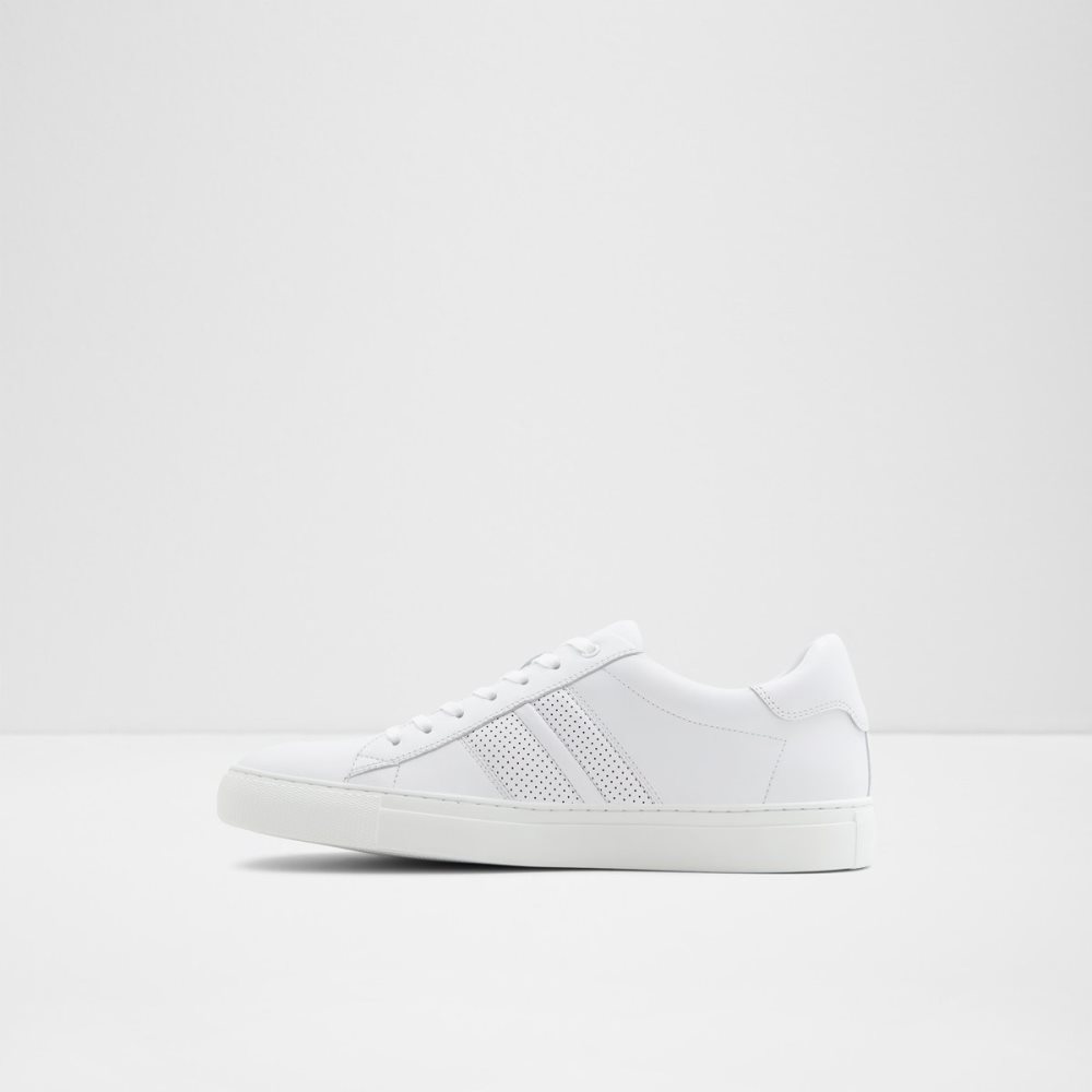 White Aldo Aces Casual Shoes | 96DOPKHRC