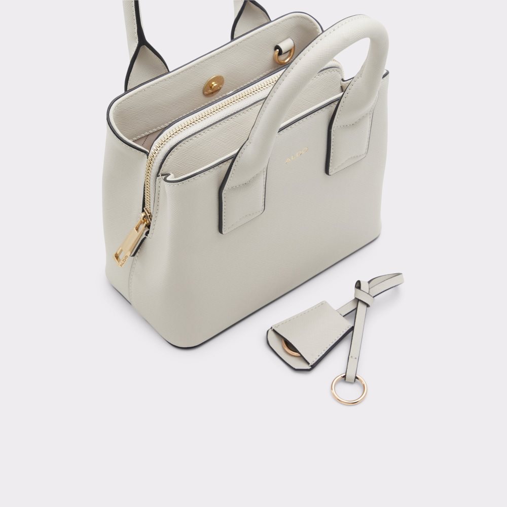 White Aldo Adaemas Top Handle Tote Bags | 04JOVFMTH