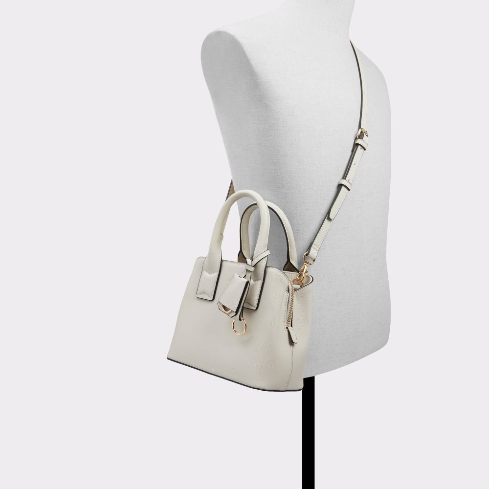 White Aldo Adaemas Top Handle Tote Bags | 04JOVFMTH