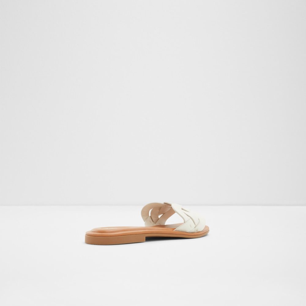 White Aldo Adwilaviel Slide Sandal Sandals | 25GEZKUTO