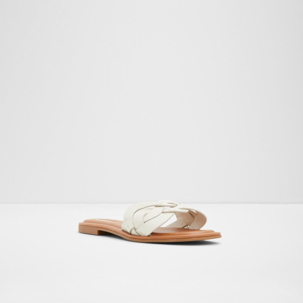 White Aldo Adwilaviel Slide Sandal Sandals | 25GEZKUTO