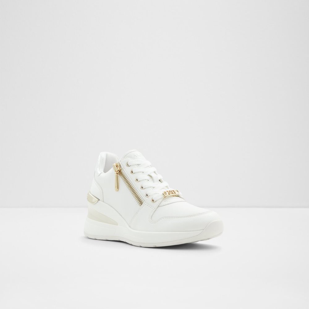 White Aldo Adwiwiax Wedge - Wedge Sneakers | 41MYHUGVO