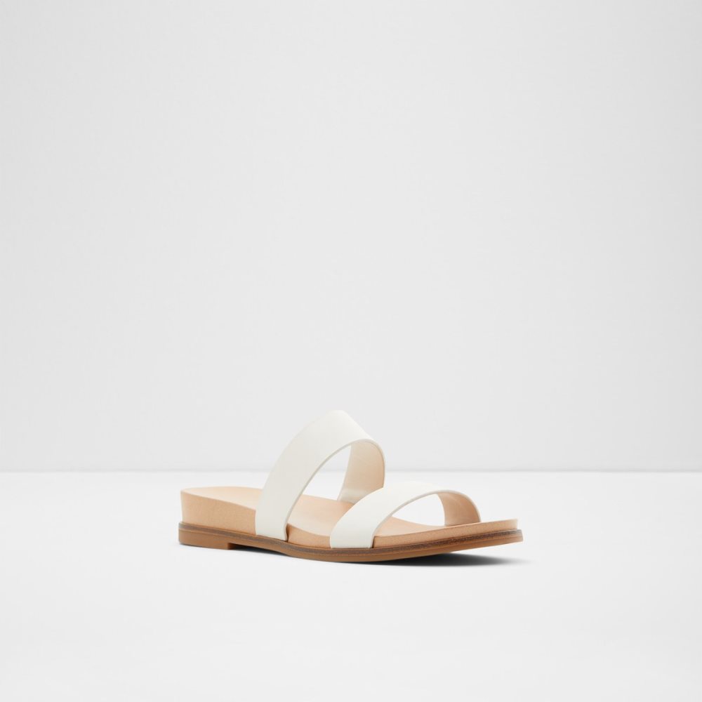 White Aldo Aliawen Slide Sandal Sandals | 74EVYGPAS