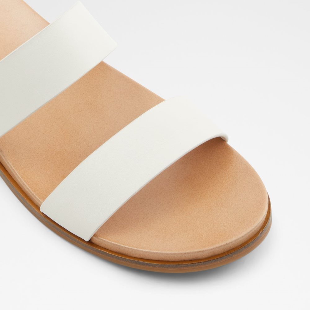 White Aldo Aliawen Slide Sandal Sandals | 74EVYGPAS