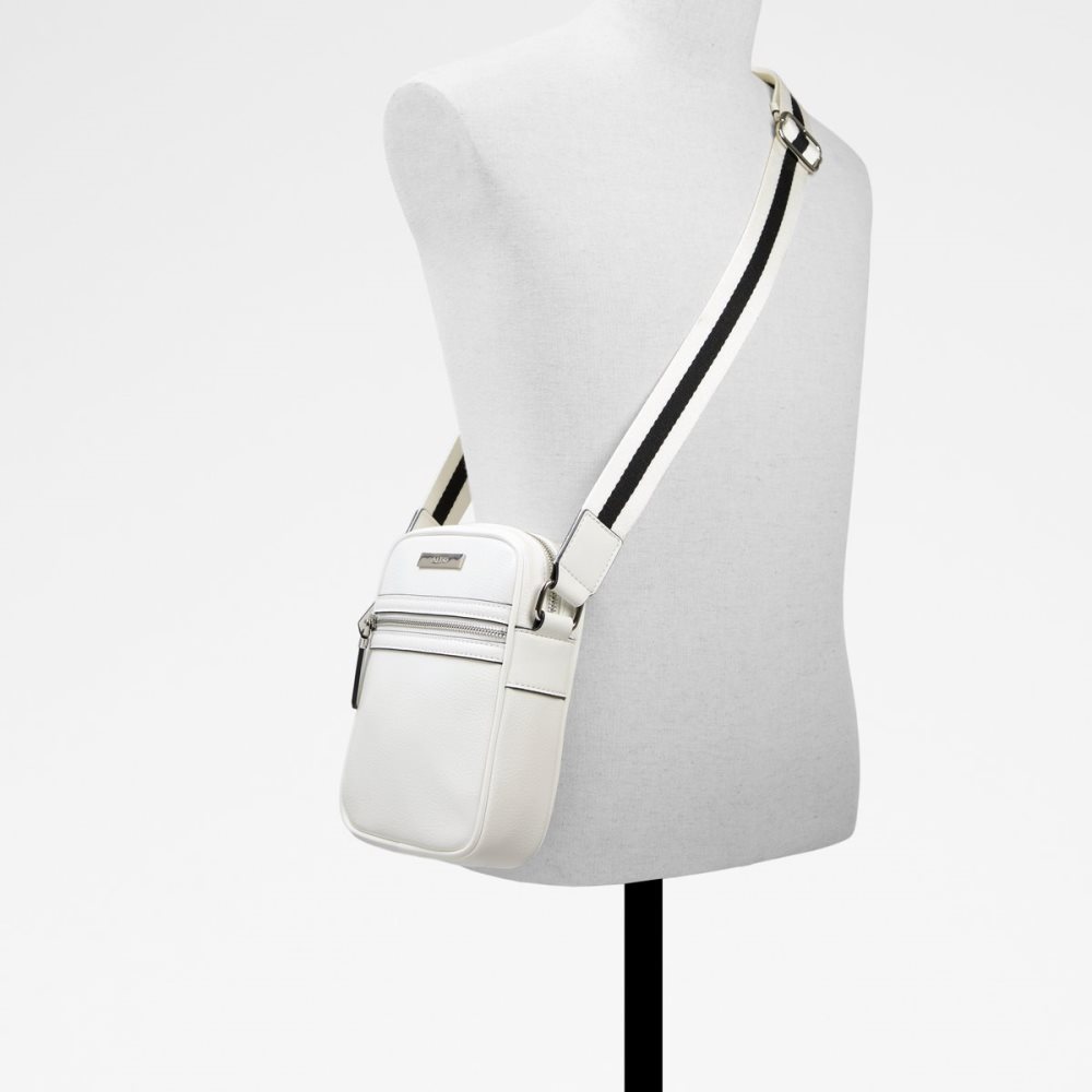 White Aldo Bandslam Crossbody Bags | 37JUHFGDX