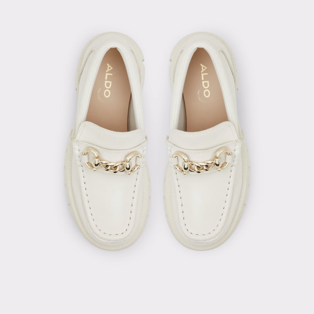 White Aldo Bigwalk - Lug Sole Mules | 07JYFBRTS