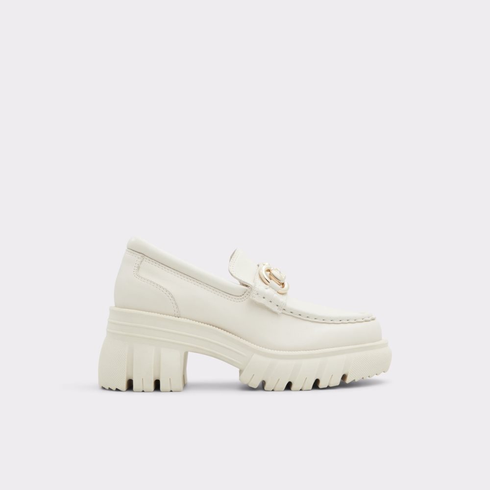 White Aldo Bigwalk - Lug Sole Mules | 07JYFBRTS