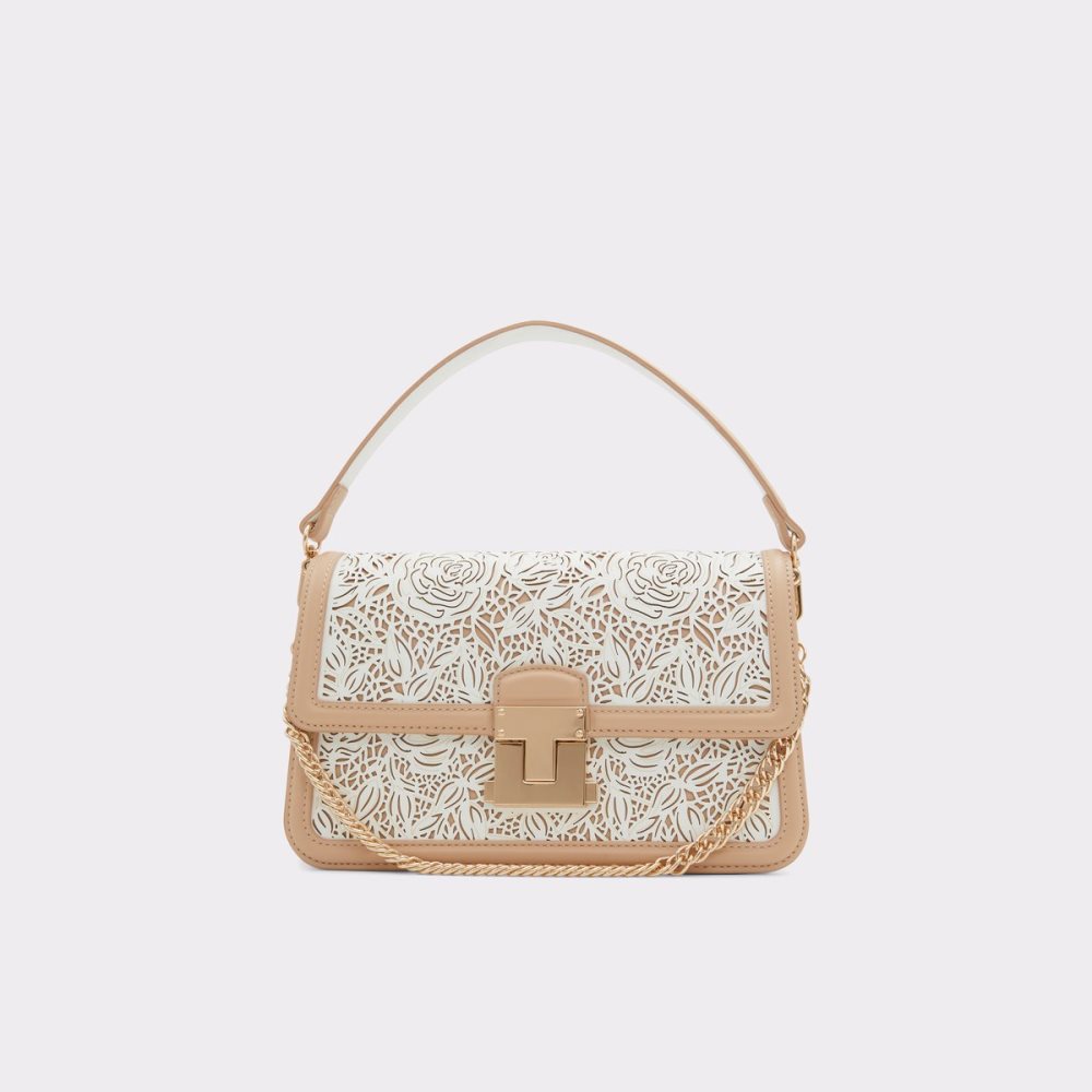 White Aldo Botannax Shoulder Bags | 78DHLWMBN