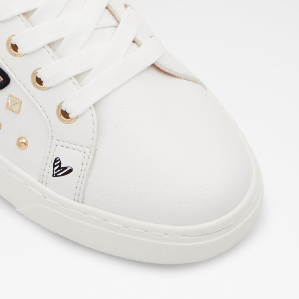 White Aldo Chicou Low Top - Cup Sole Sneakers | 06HQORTEA