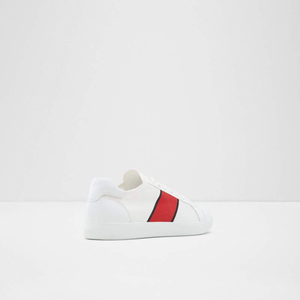 White Aldo Citistripe Low Top Sneakers | 21WJUADOF