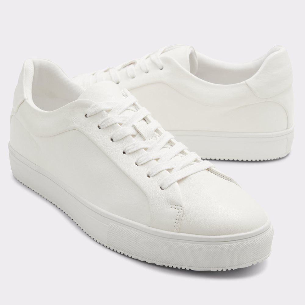 White Aldo Cobi Low Top - Cup Sole Sneakers | 39YRXZNBH