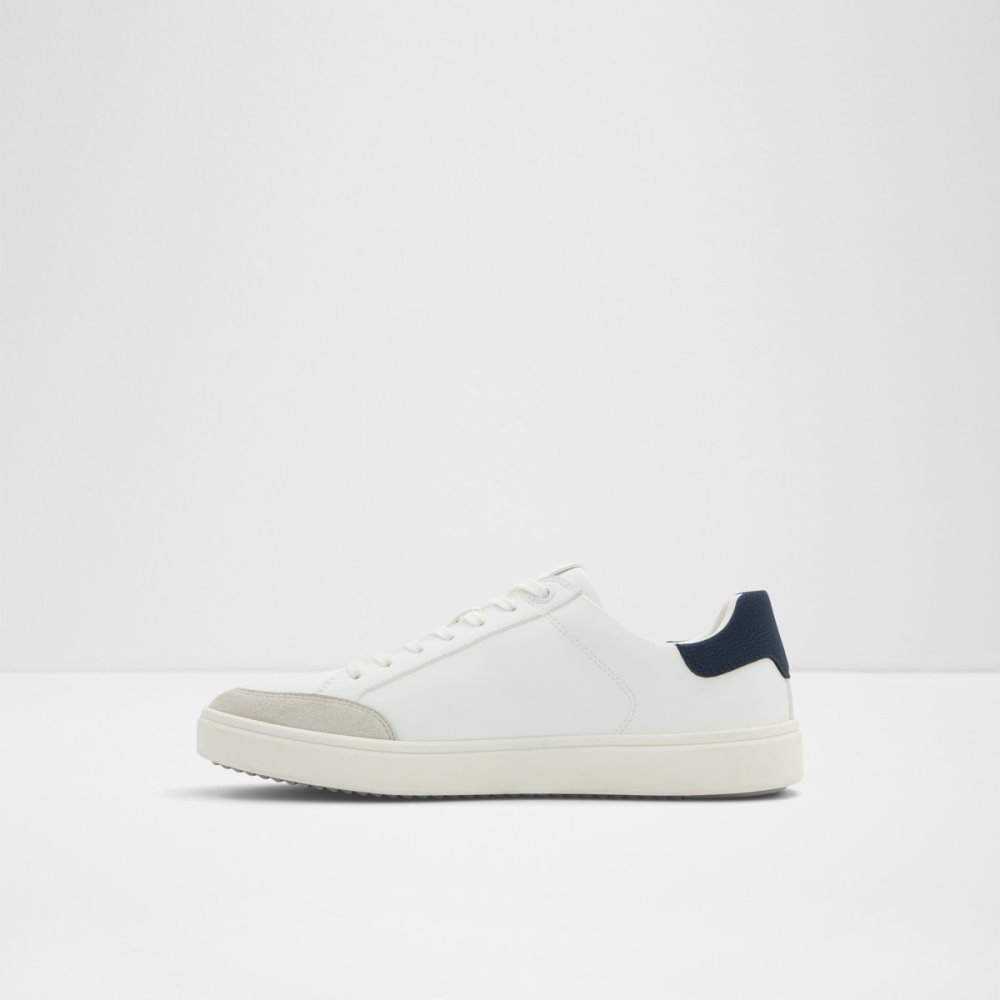 White Aldo Courtspec Low Top - Cup Sole Sneakers | 62LTKEPDI