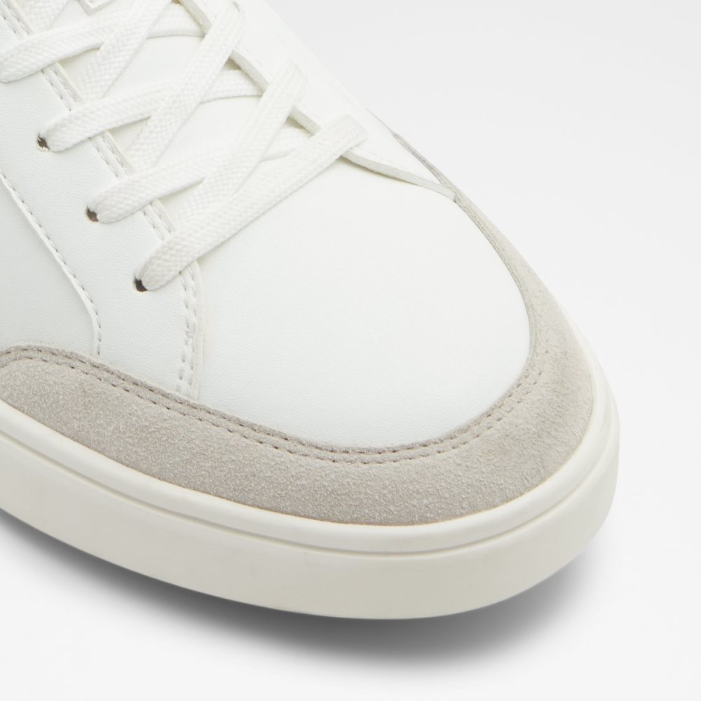 White Aldo Courtspec Low Top - Cup Sole Sneakers | 62LTKEPDI