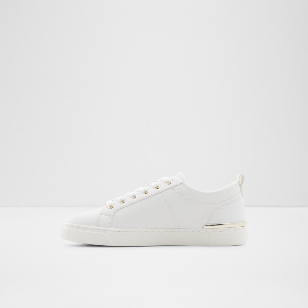 White Aldo Dilathielle Low Top - Cup Sole Sneakers | 43CPQGOKE