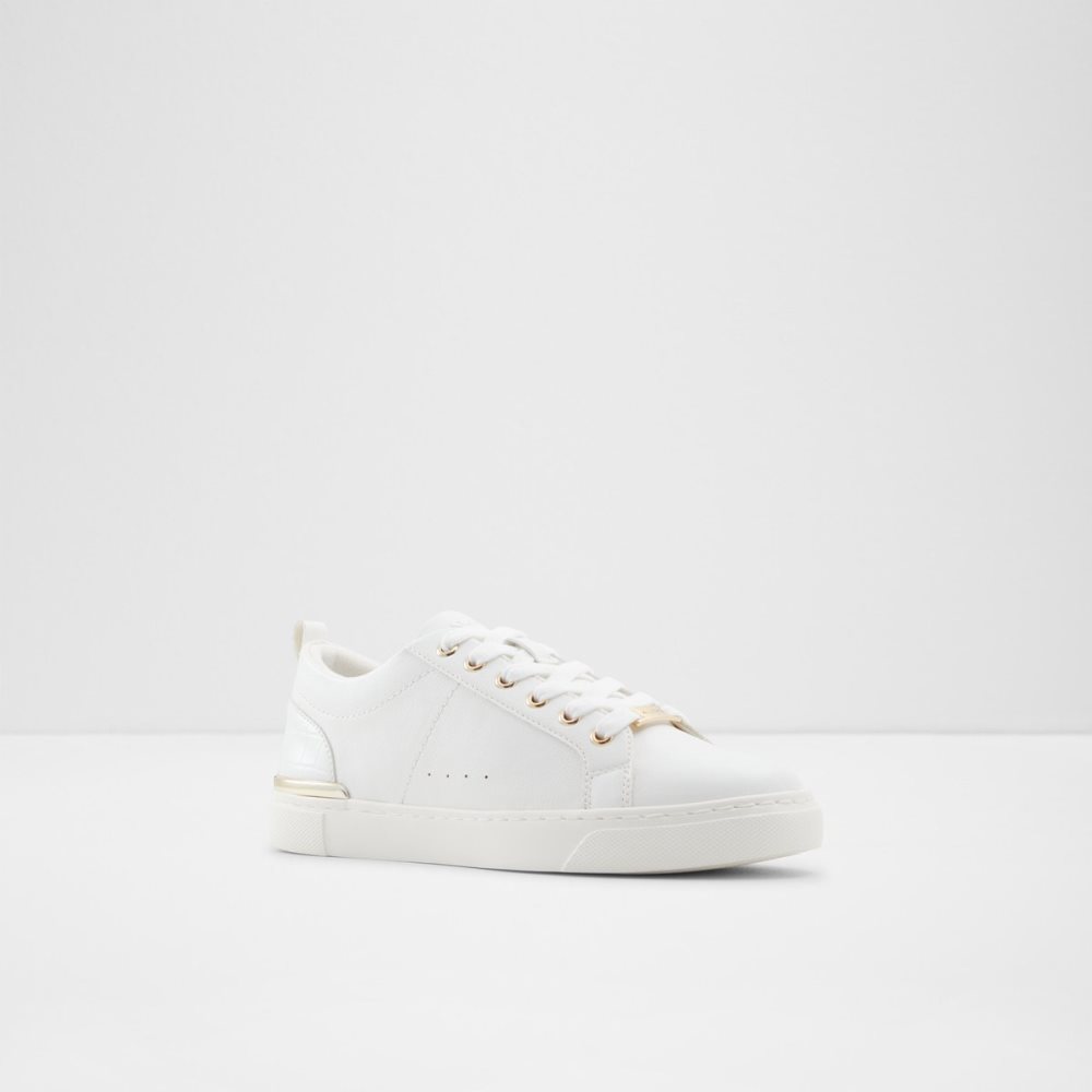 White Aldo Dilathielle Low Top - Cup Sole Sneakers | 43CPQGOKE