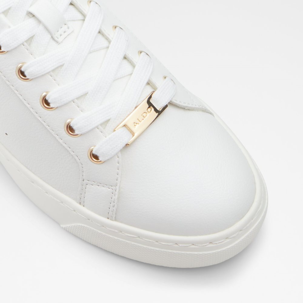 White Aldo Dilathielle Low Top - Cup Sole Sneakers | 43CPQGOKE