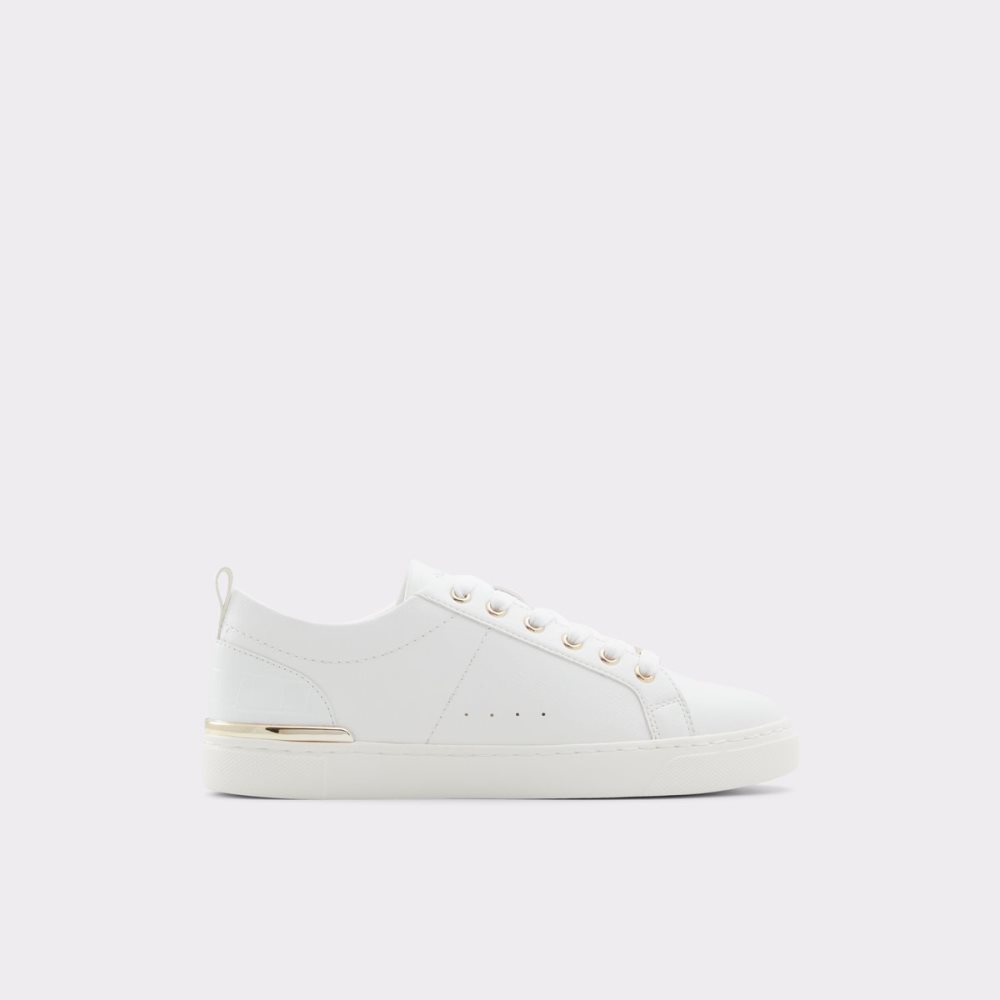 White Aldo Dilathielle Low Top - Cup Sole Sneakers | 43CPQGOKE