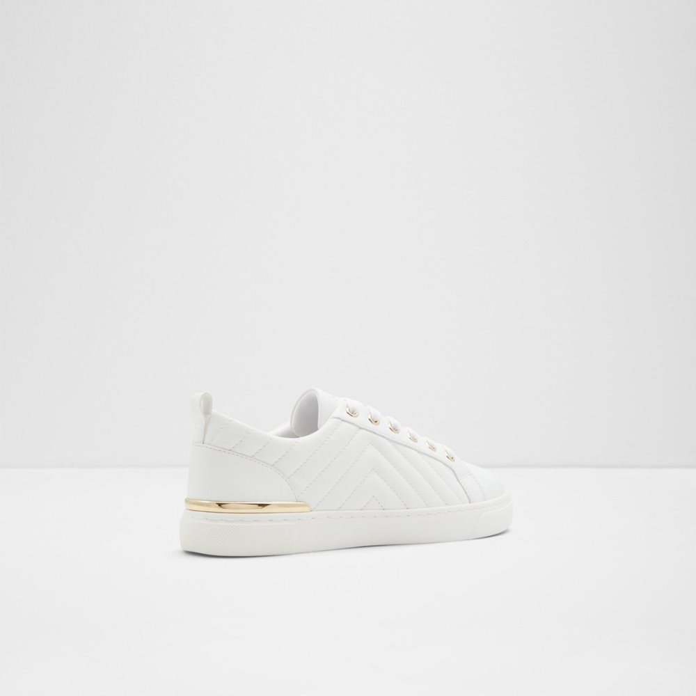 White Aldo Dilathielle Low Top - Cup Sole Sneakers | 57IXDBGQR