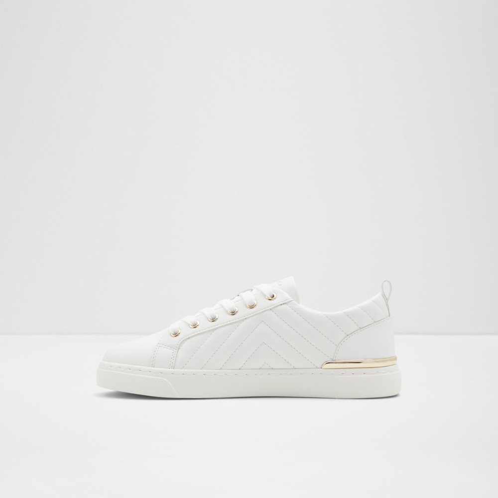 White Aldo Dilathielle Low Top - Cup Sole Sneakers | 57IXDBGQR