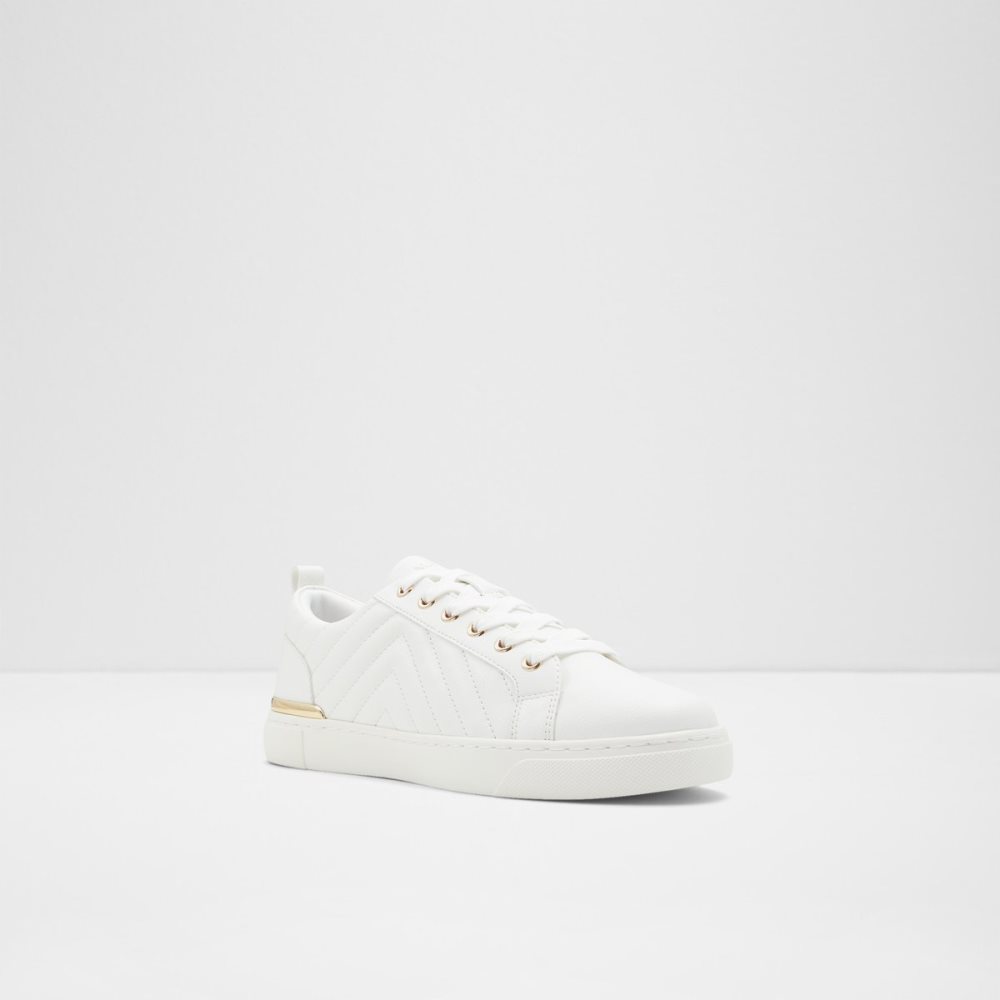 White Aldo Dilathielle Low Top - Cup Sole Sneakers | 57IXDBGQR