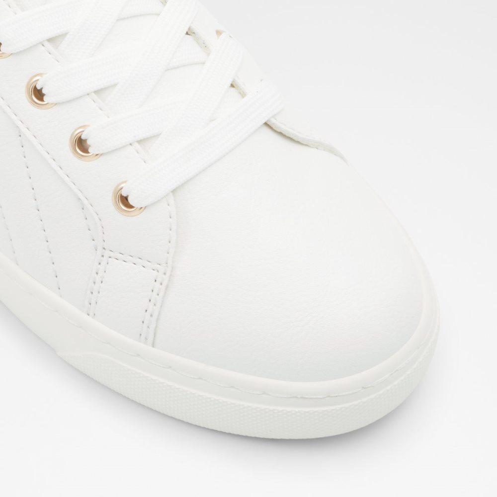 White Aldo Dilathielle Low Top - Cup Sole Sneakers | 57IXDBGQR