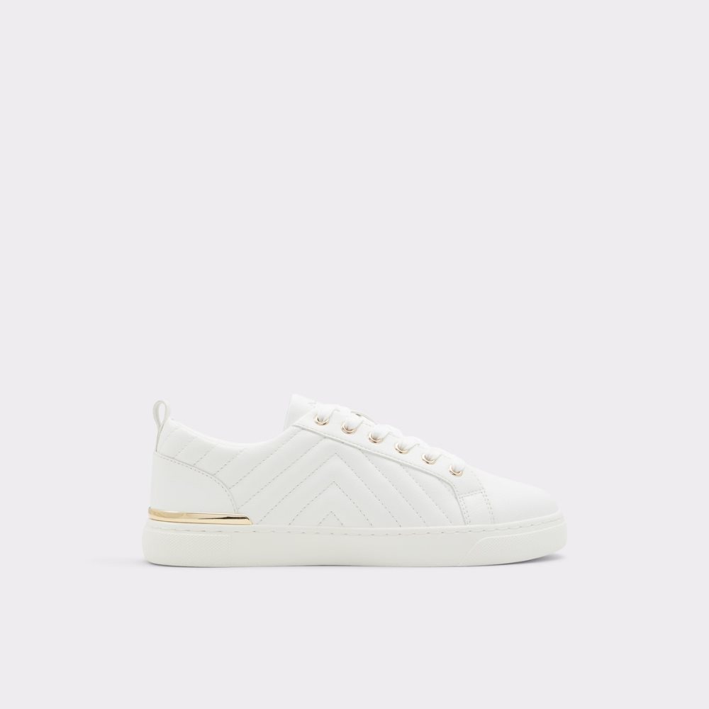 White Aldo Dilathielle Low Top - Cup Sole Sneakers | 57IXDBGQR