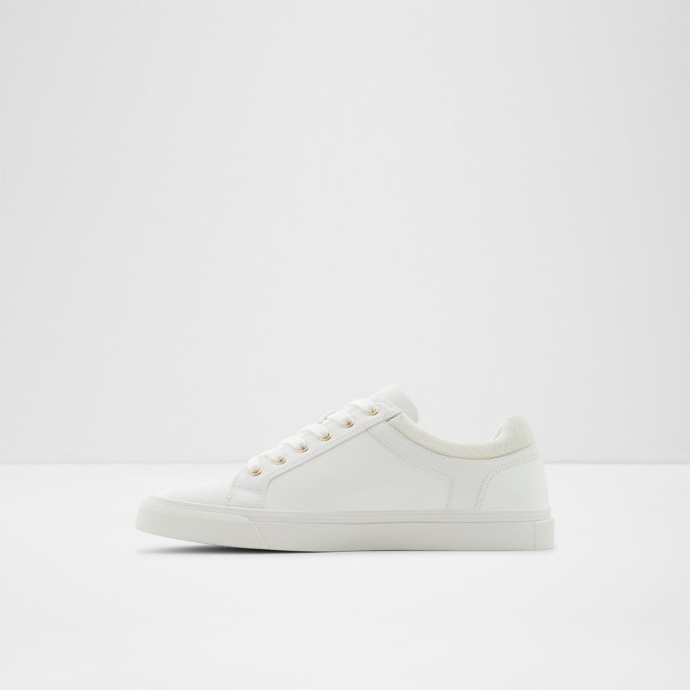 White Aldo Emric Low Top Sneakers | 27UQAIHLY