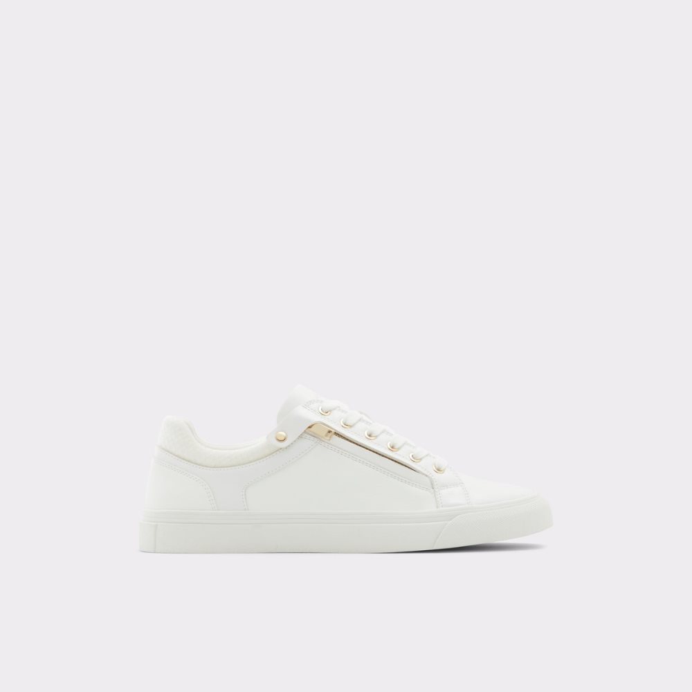 White Aldo Emric Low Top Sneakers | 27UQAIHLY