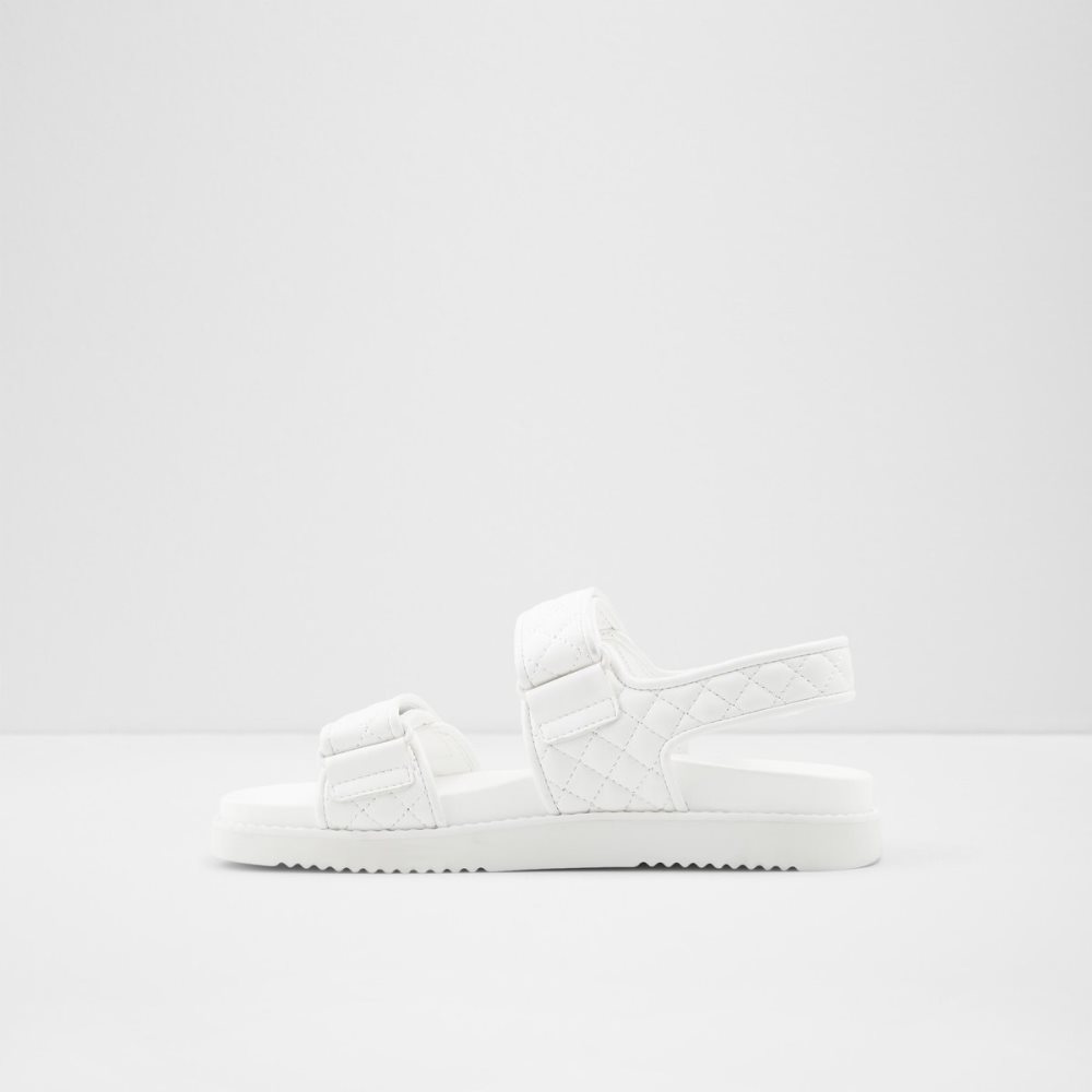 White Aldo Eowiliwia Sling Back Sandal Sandals | 12FNIBHWY