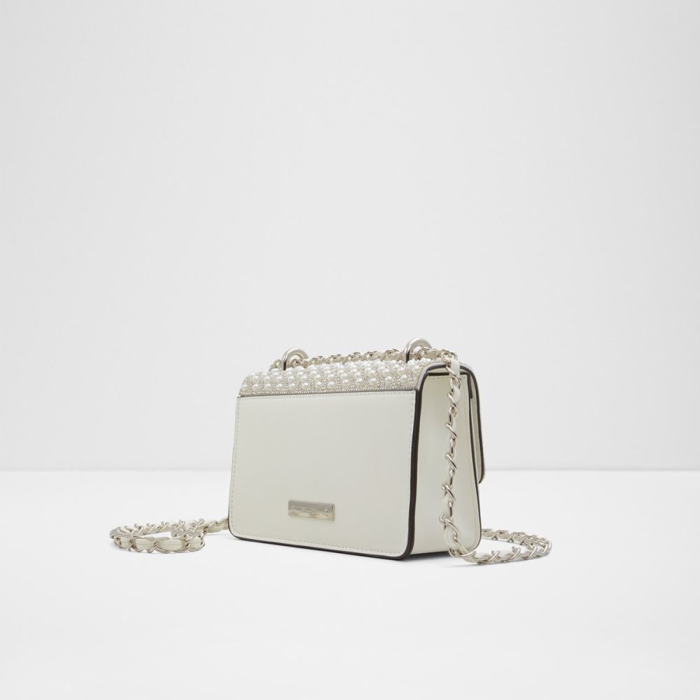 White Aldo Fareryn Clutch Bag | 60SHAEVFQ