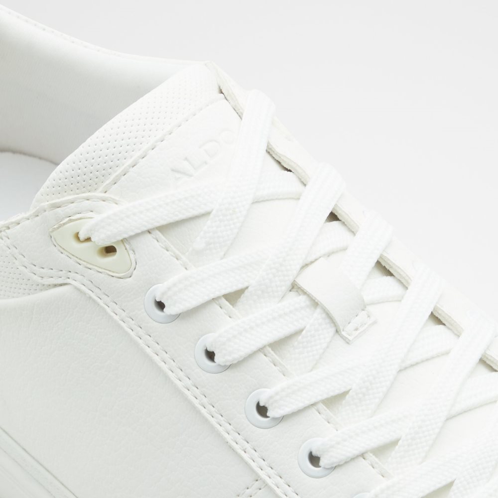 White Aldo Finespec Low Top - Cup Sole Sneakers | 90HBTDXGF