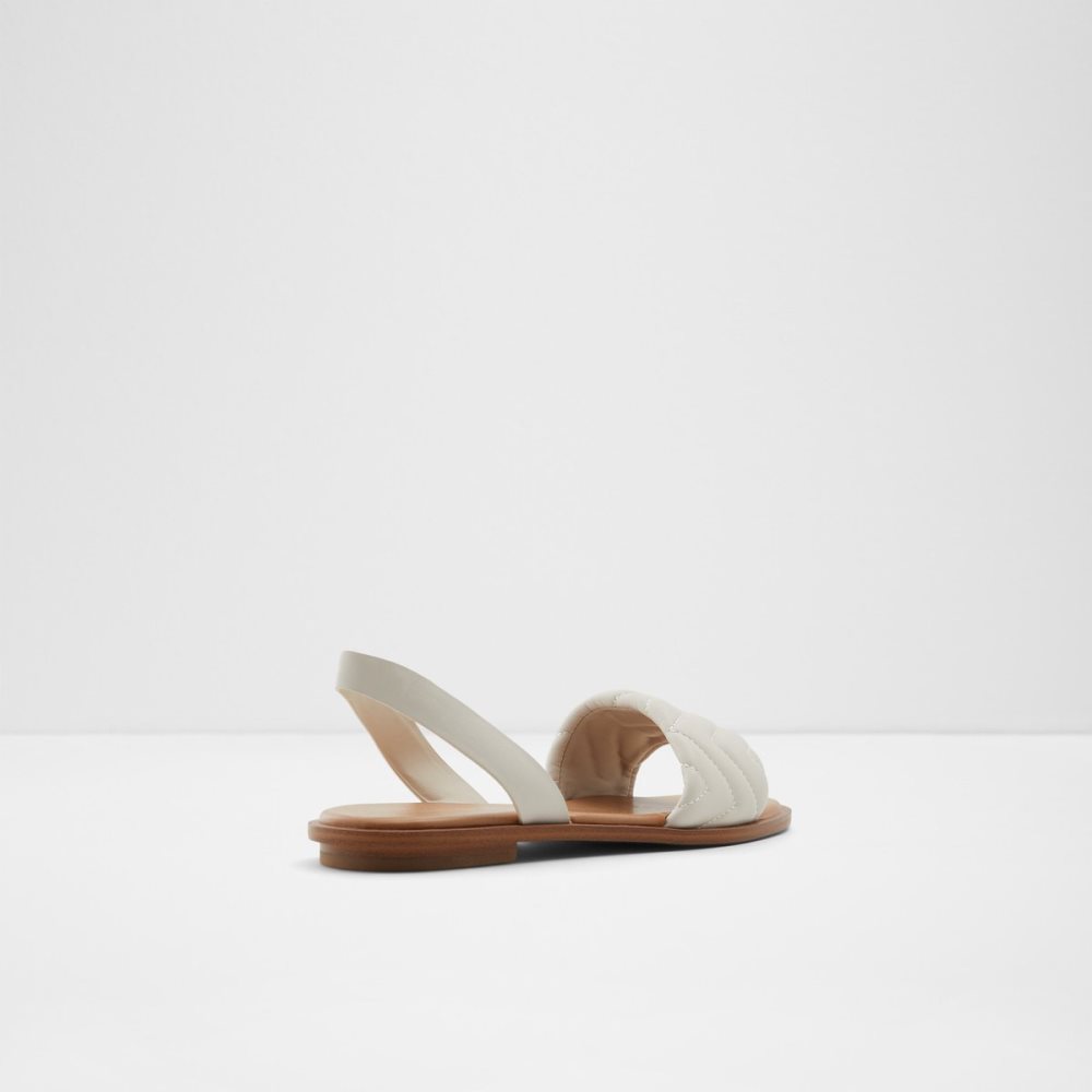 White Aldo Grirawiaflex Flat Sandal Sandals | 41VSCKZTA