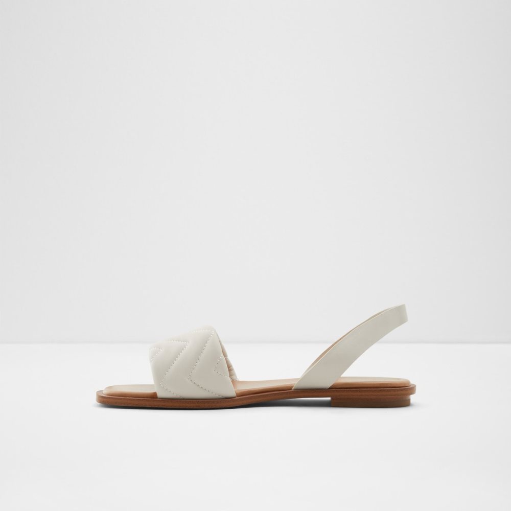 White Aldo Grirawiaflex Flat Sandal Sandals | 41VSCKZTA